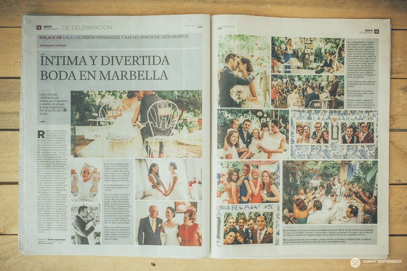 Fotos de boda en Marbella - Sunny September